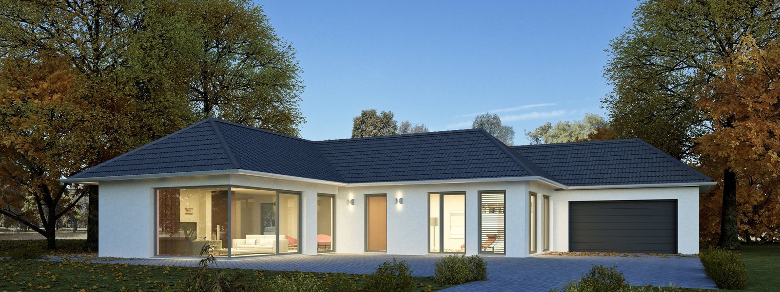 Ihr Bungalow als Massivhaus von Ihrer Hausbaufirma aus Rostock, der MV Projekthaus